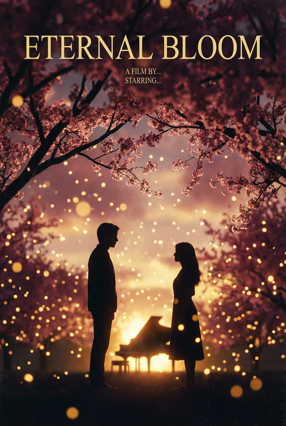 韩国伦理 出品浪漫爱情片《永恒旋律》电影海报